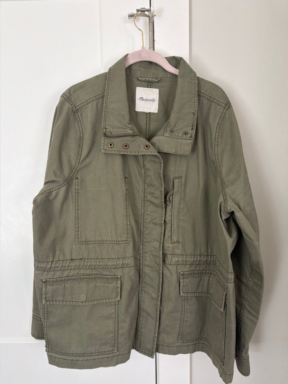 Madewell Field Jacket Fleet Utility Army Green XXL